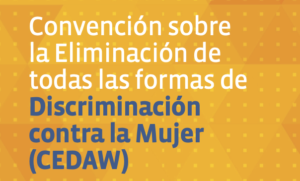 Convención sobre la Eliminación de todas las formas de Discriminación contra la Mujer (CEDAW).