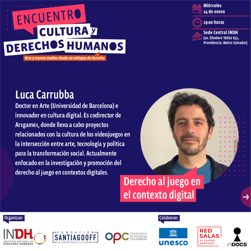 Cultura y Derechos Humanos Luca Carrubba